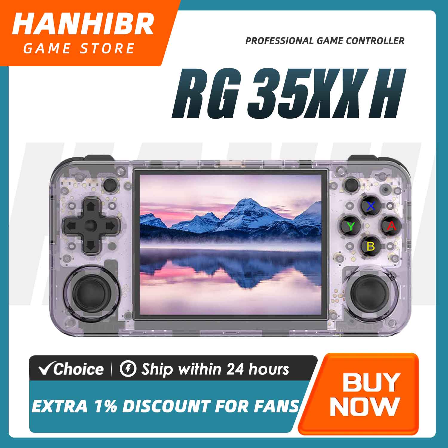 Retro Gaming Play Zone - ANBERNIC RG35XX H Horizontal Retro Gaming