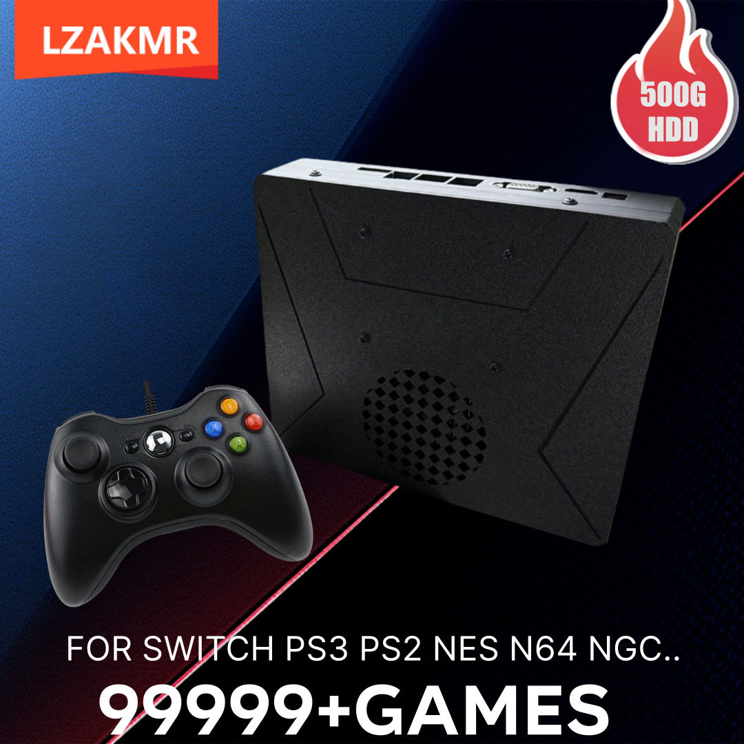 Retro Gaming Play Zone - LZAKMR S1 Retro Game Console Dual