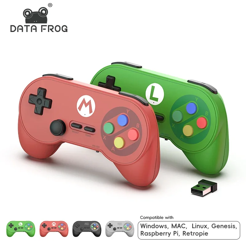Retro Pc Gaming - Data Frog PC07 Wireless Retro Game