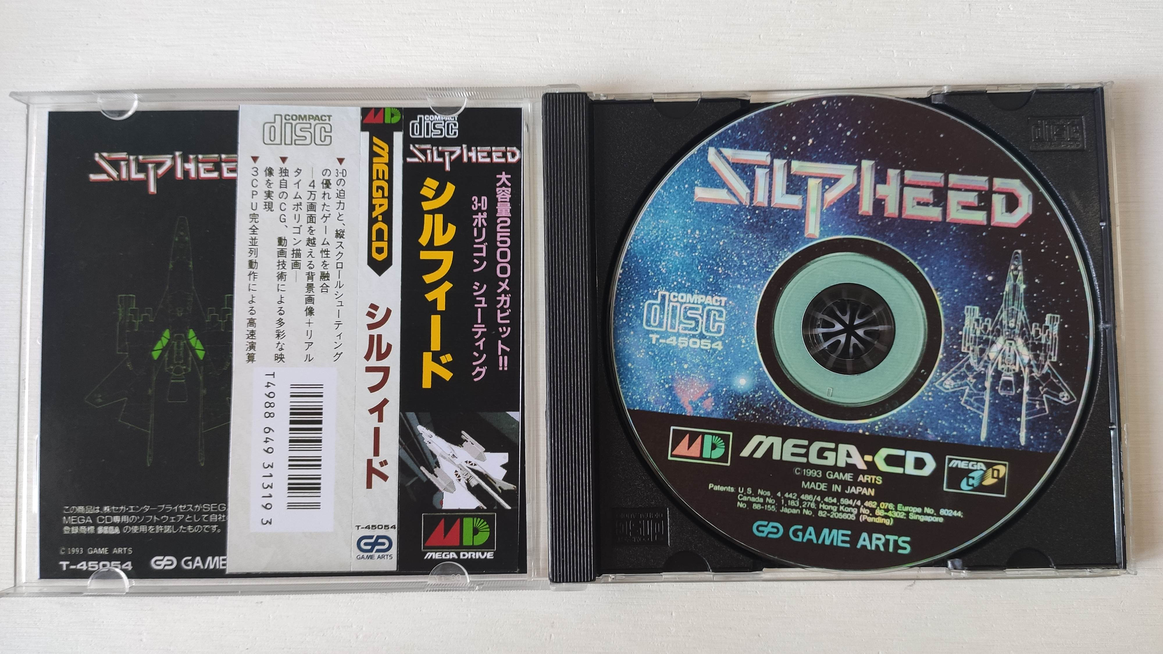 Retro Gaming Consoles - Mega CD Copy Disc Silpeed Game