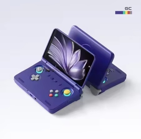 Retro Gaming Design - Blue Retroid Pocket Flip 2 5.5