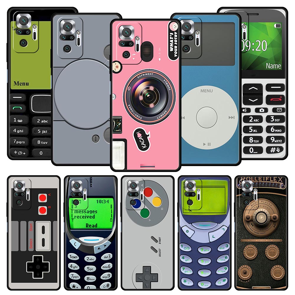 Retro Gaming Phone - Retro Camera Games Tape Cassette Phone