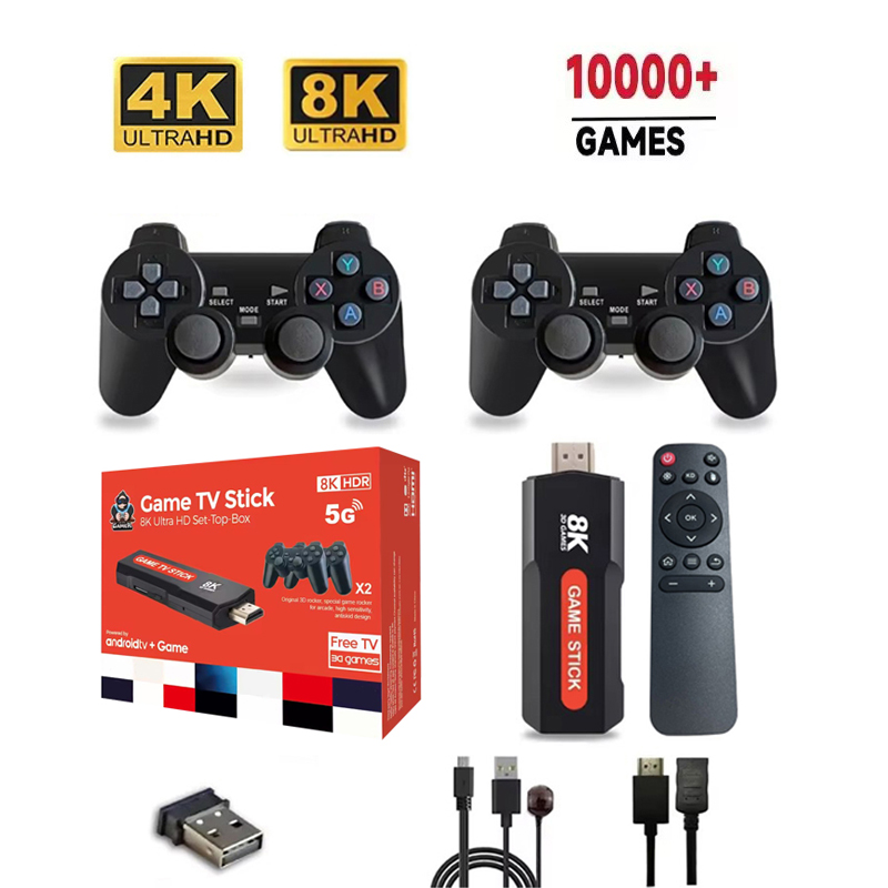 Retro Pc Gaming - X2 Game Stick HD 4K 8K