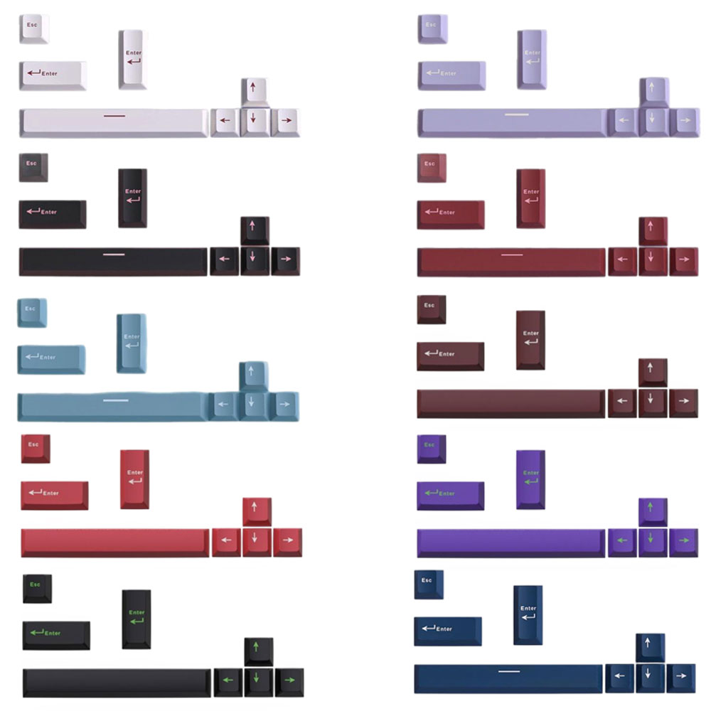 Retro Gaming Keycaps - Key Cap Cherry Profile PBT Keycaps
