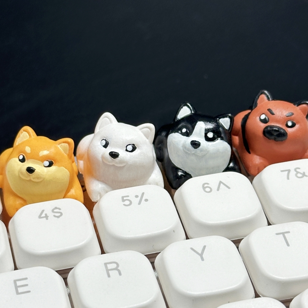 Animal Puppy Teclas Key Caps C - đánh giá và giá Retro Gaming Keycaps