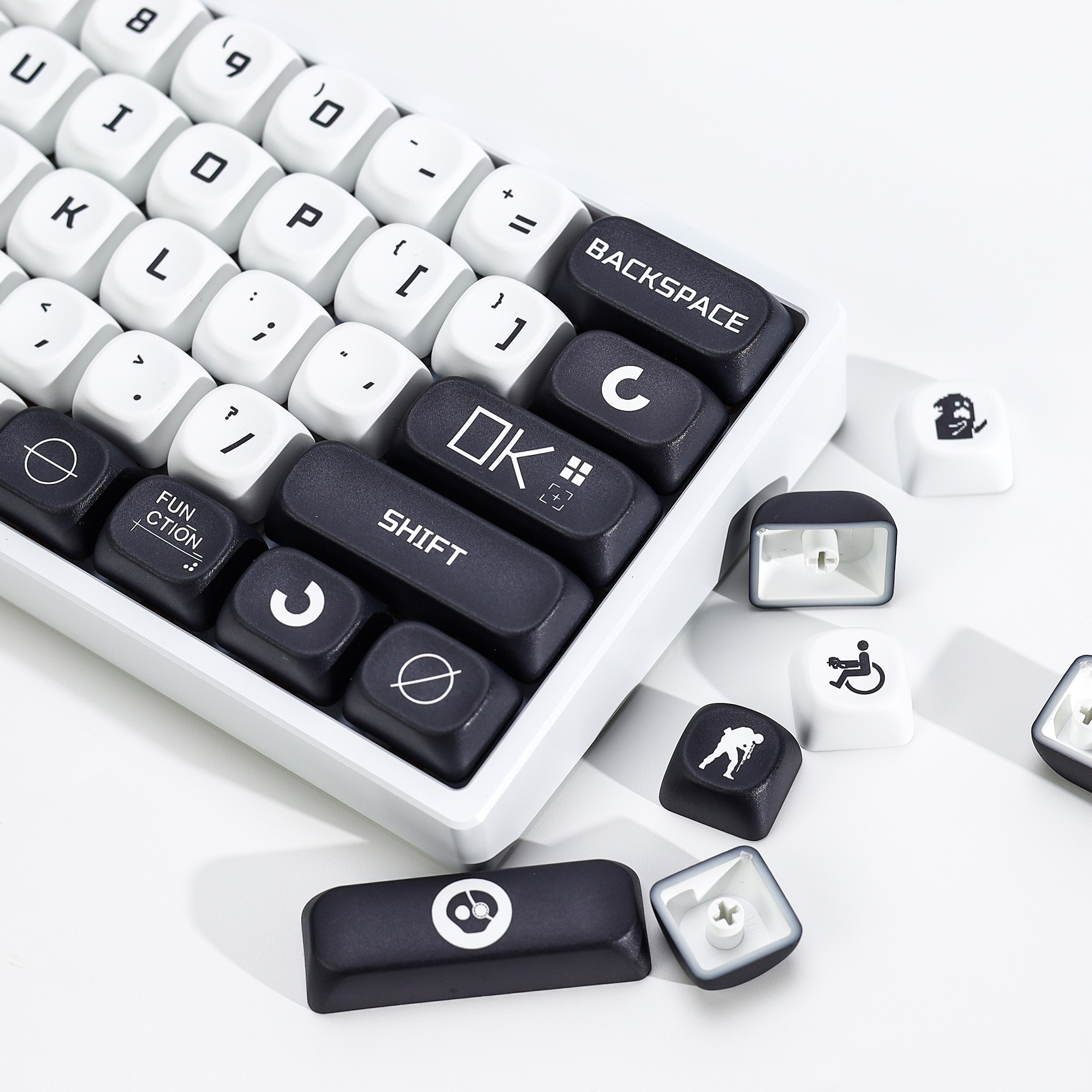 KBDiy PrintStream Keycaps csgo - đánh giá và giá Retro Gaming Keycaps