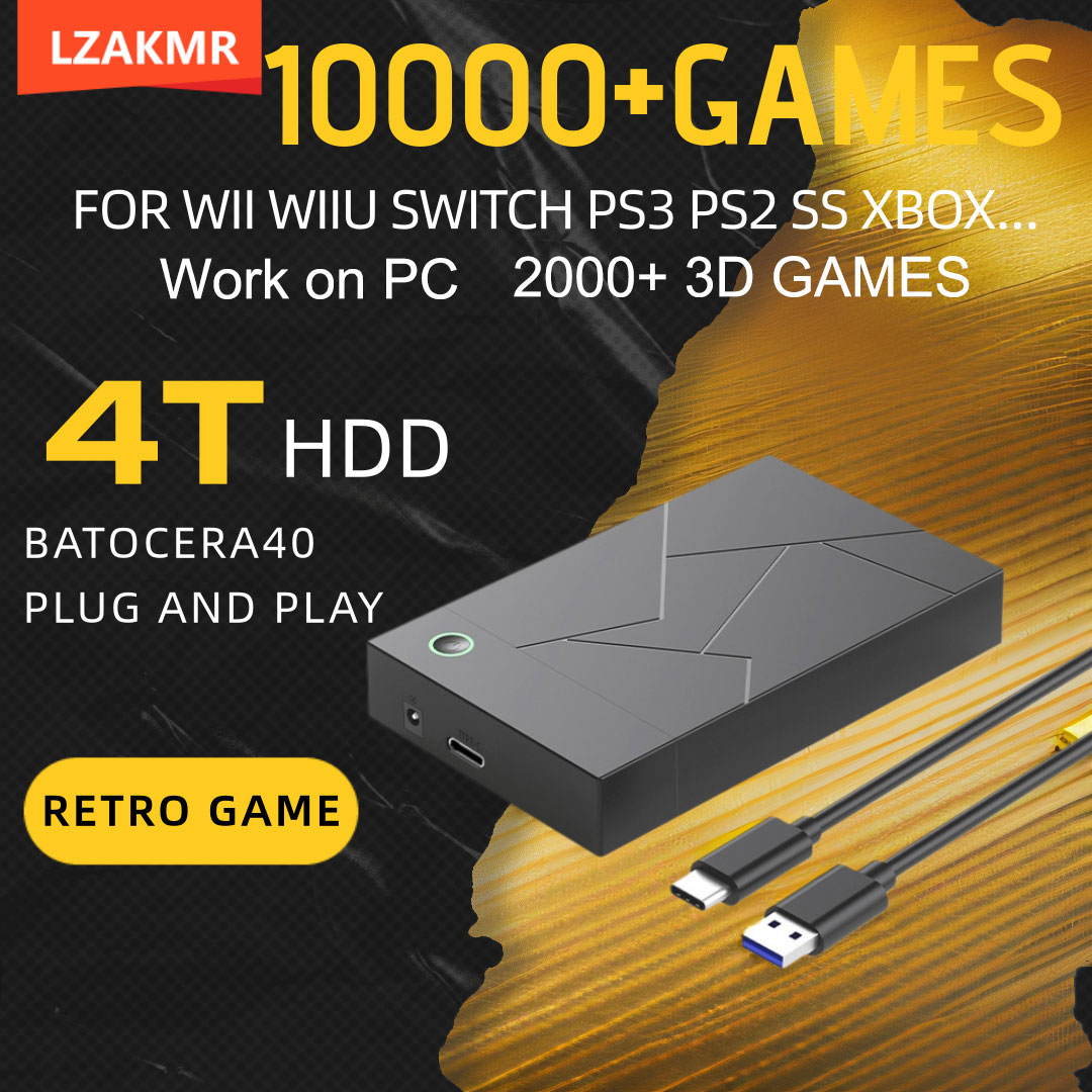 Retro Gaming GameForge 4TB Bat - đánh giá và giá Retro Gaming Ps3