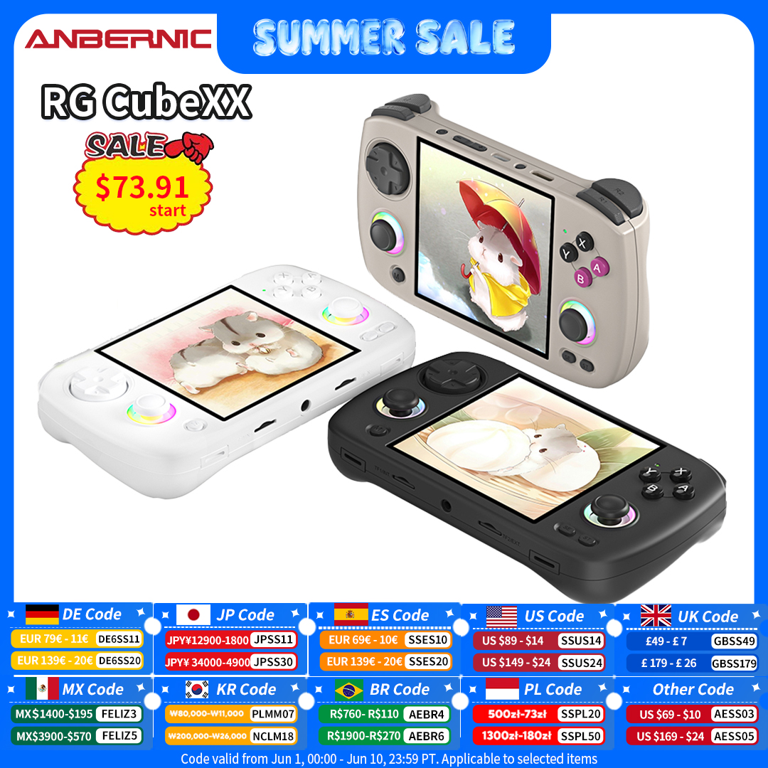 Anbernic RG CubeXX Retro Handh - đánh giá và giá Retro Gaming Play Zone