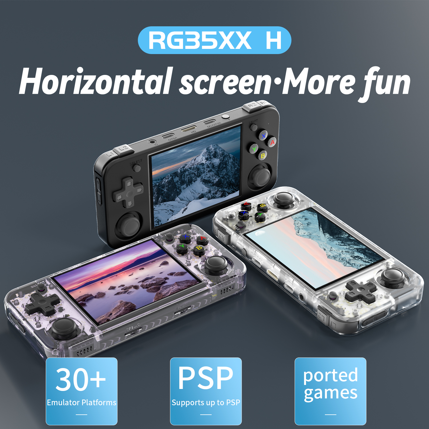 ANBERNIC RG35XX H Horizontal R - đánh giá và giá Retro Gaming Play Zone