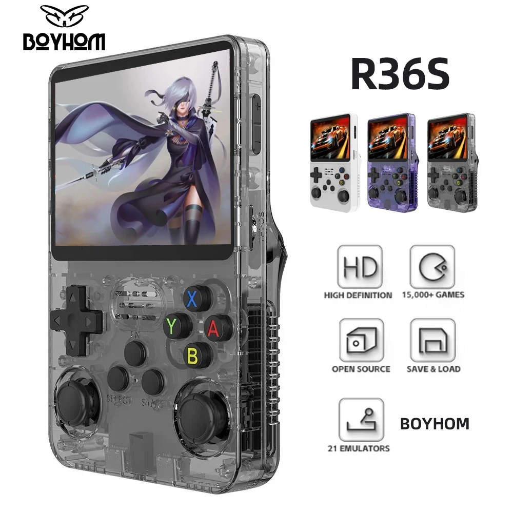 BOYHOM R36S Retro Handheld Vid - đánh giá và giá Retro Gaming Devices