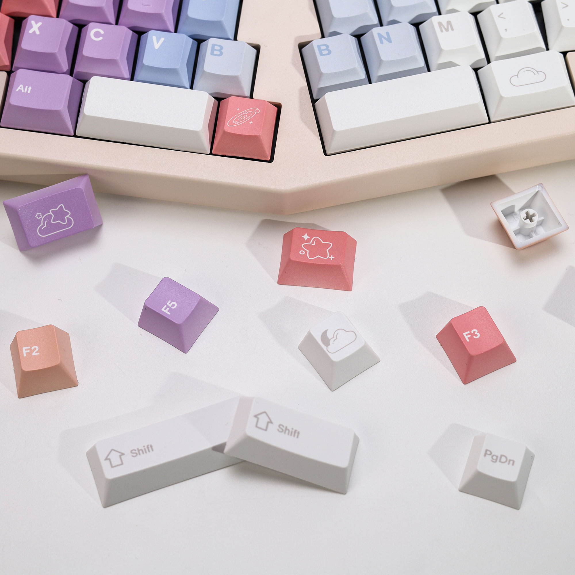 KBDiy Dreamscape Theme Keycaps - đánh giá và giá Retro Gaming Keycaps