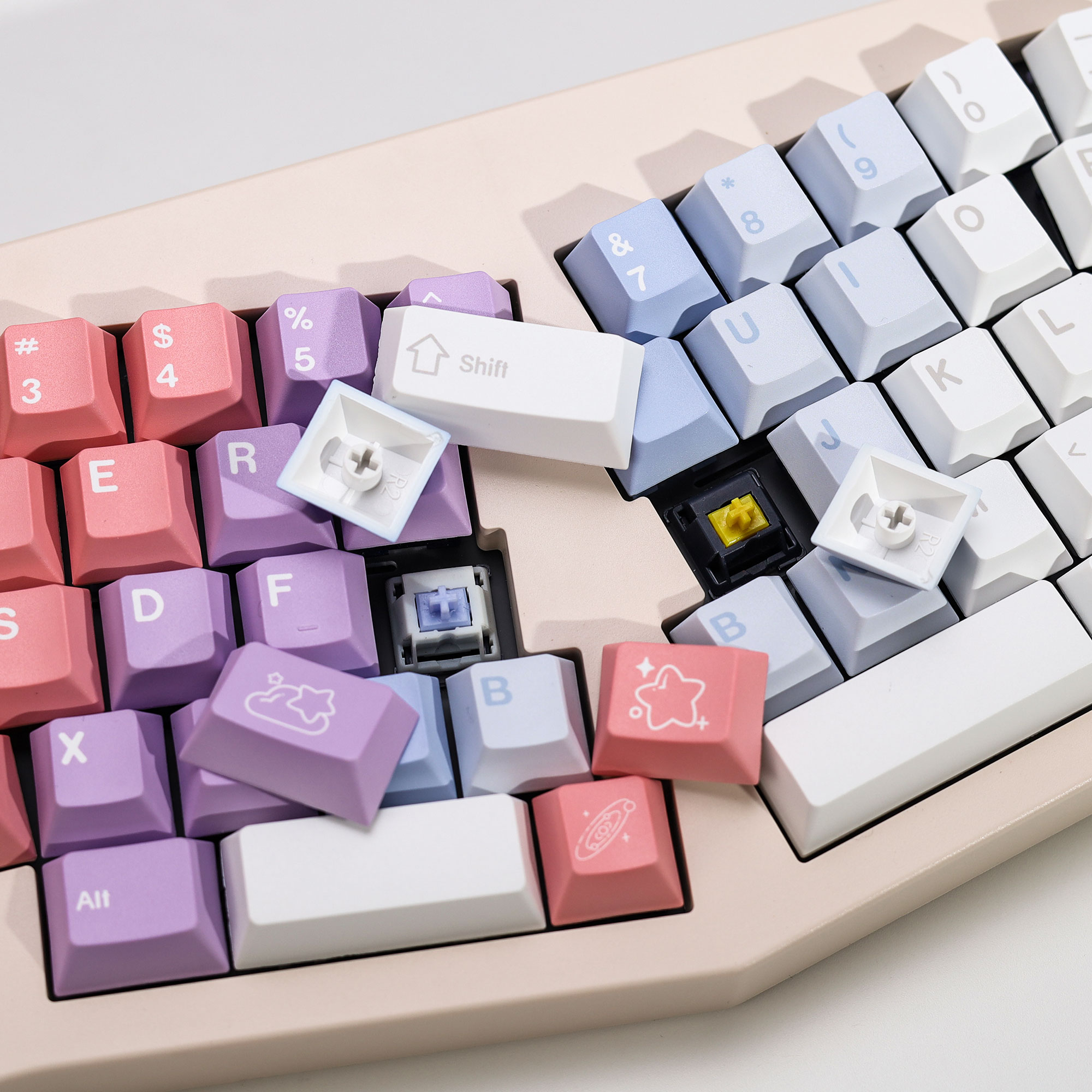 KBDiy Dreamscape Theme Keycaps - đánh giá và giá Retro Gaming Keycaps