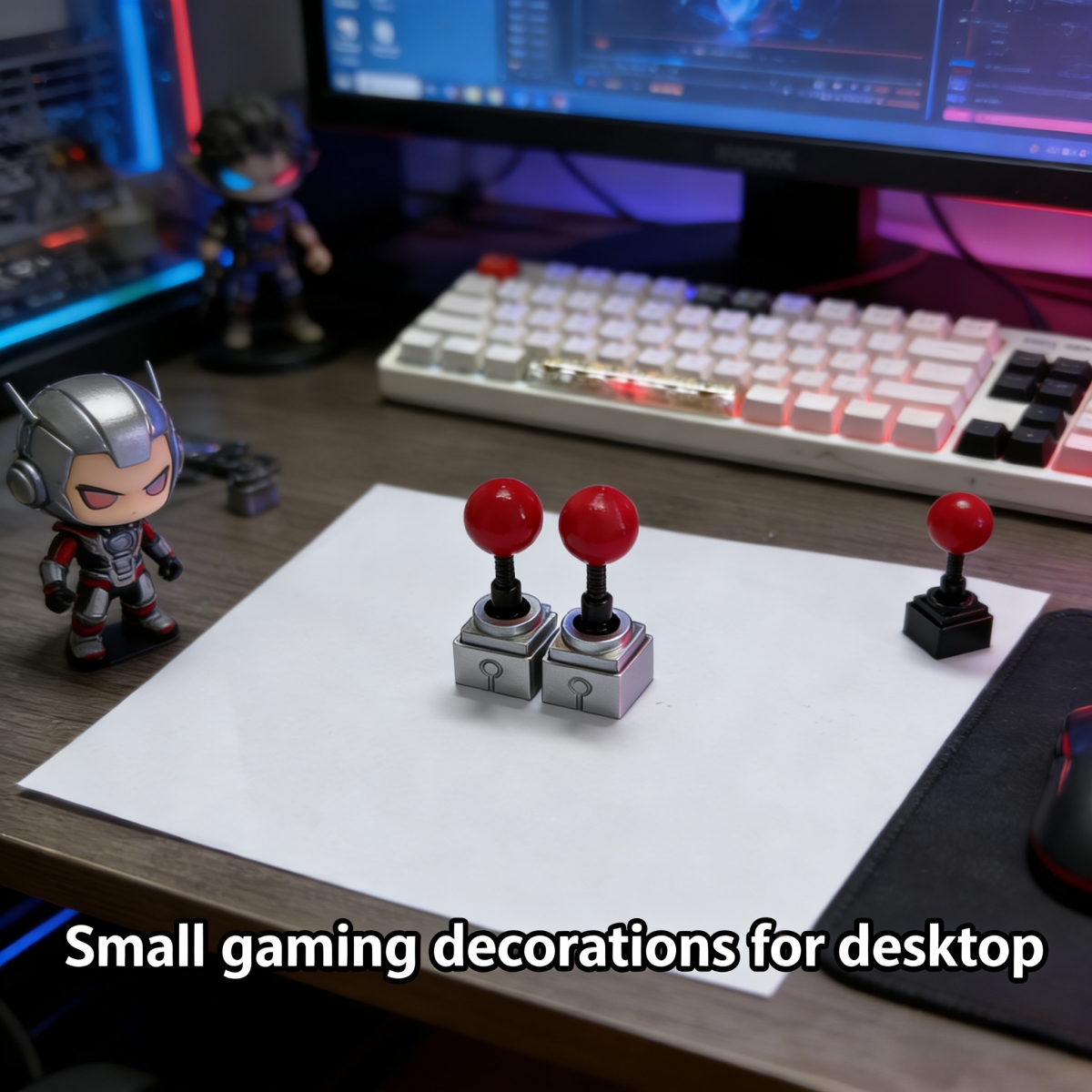 NEW Artisan Keycaps Game Rocke - đánh giá và giá Retro Gaming Keycaps
