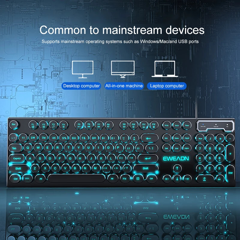 Retro Punk Mechanical Feel Key - đánh giá và giá Retro Pc Gaming