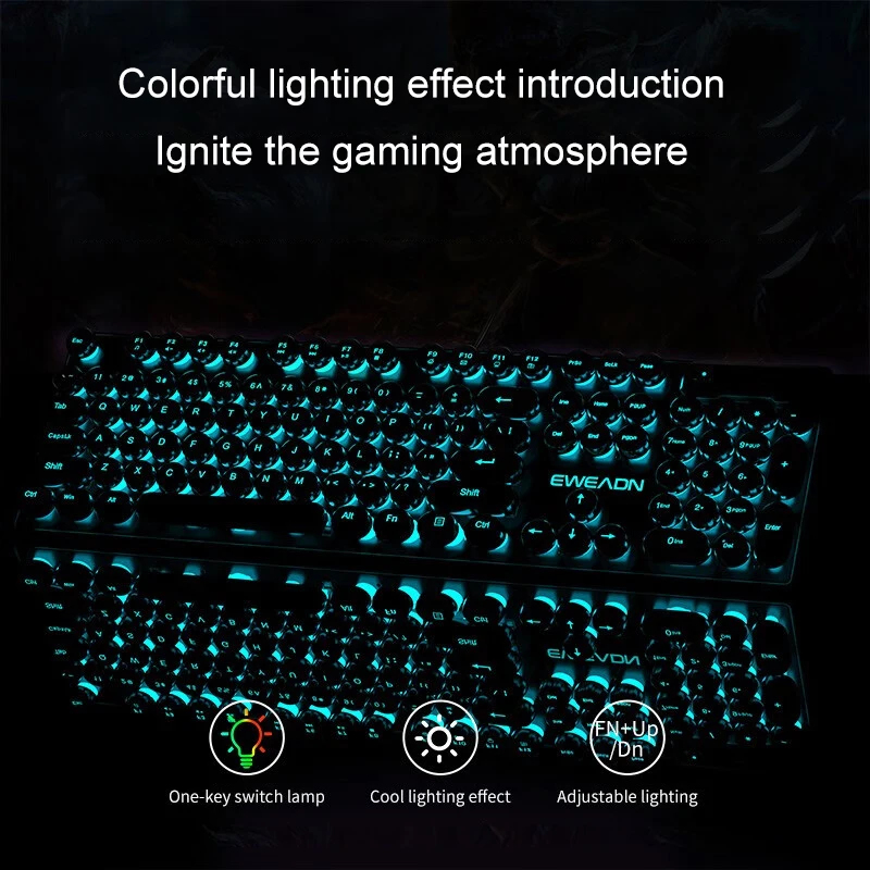 Retro Punk Mechanical Feel Key - đánh giá và giá Retro Pc Gaming