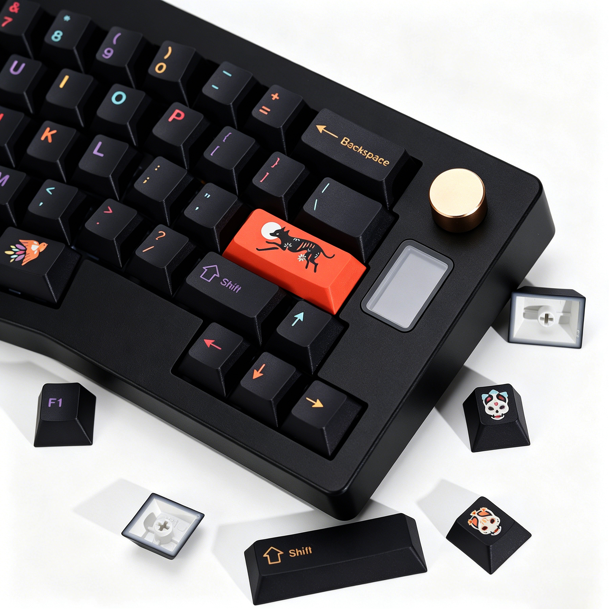 KBDiy Clone GMK Keycaps Retro  - đánh giá và giá Retro Gaming Keycaps