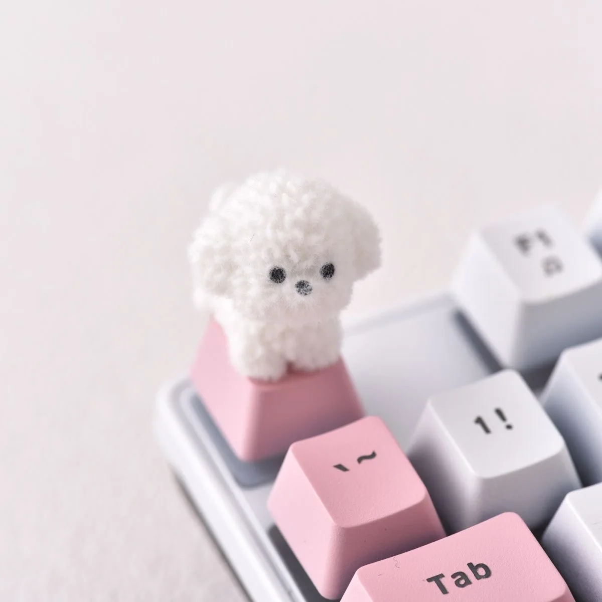 New Plucked Teddy Dog Keycaps  - đánh giá và giá Retro Gaming Keycaps
