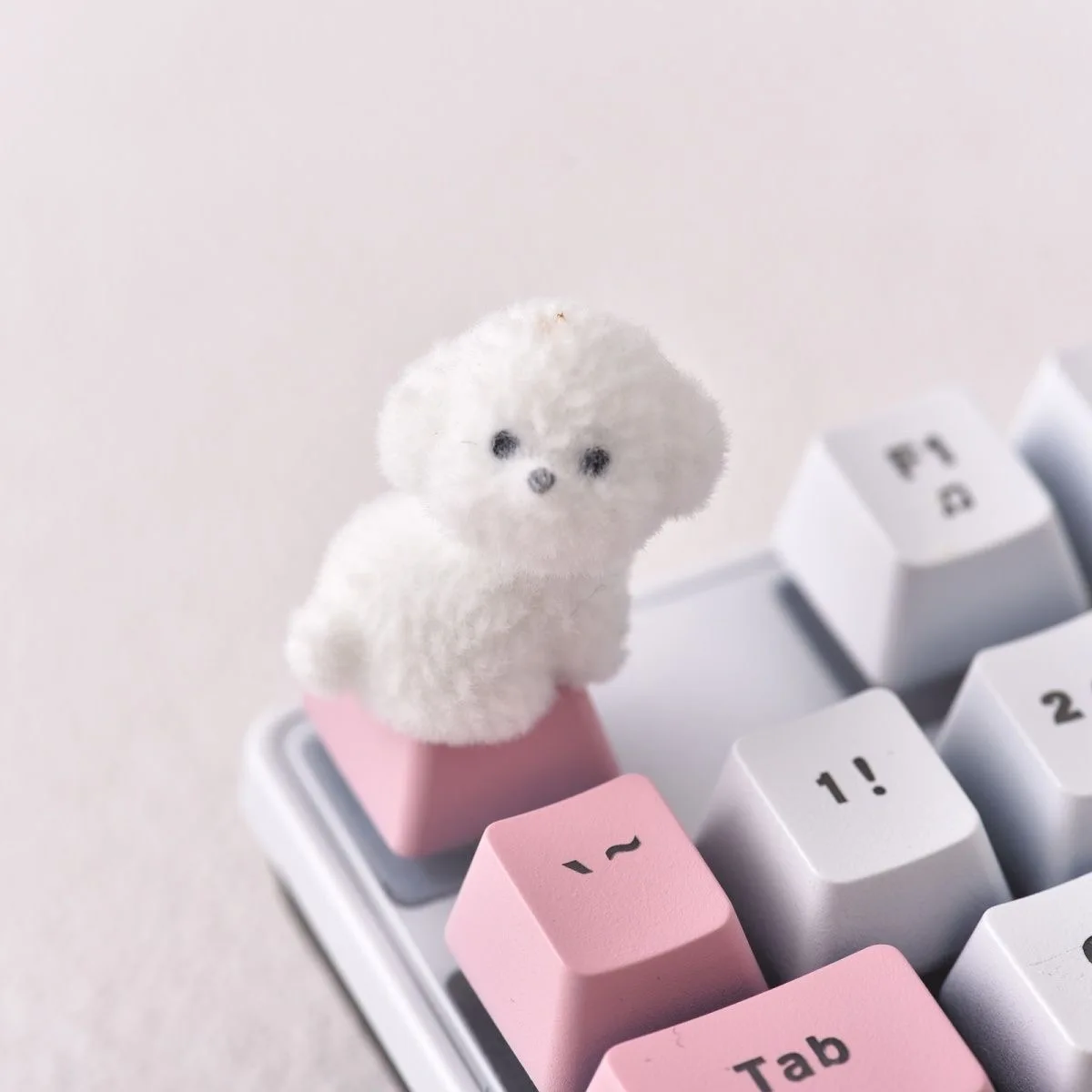 New Plucked Teddy Dog Keycaps  - đánh giá và giá Retro Gaming Keycaps