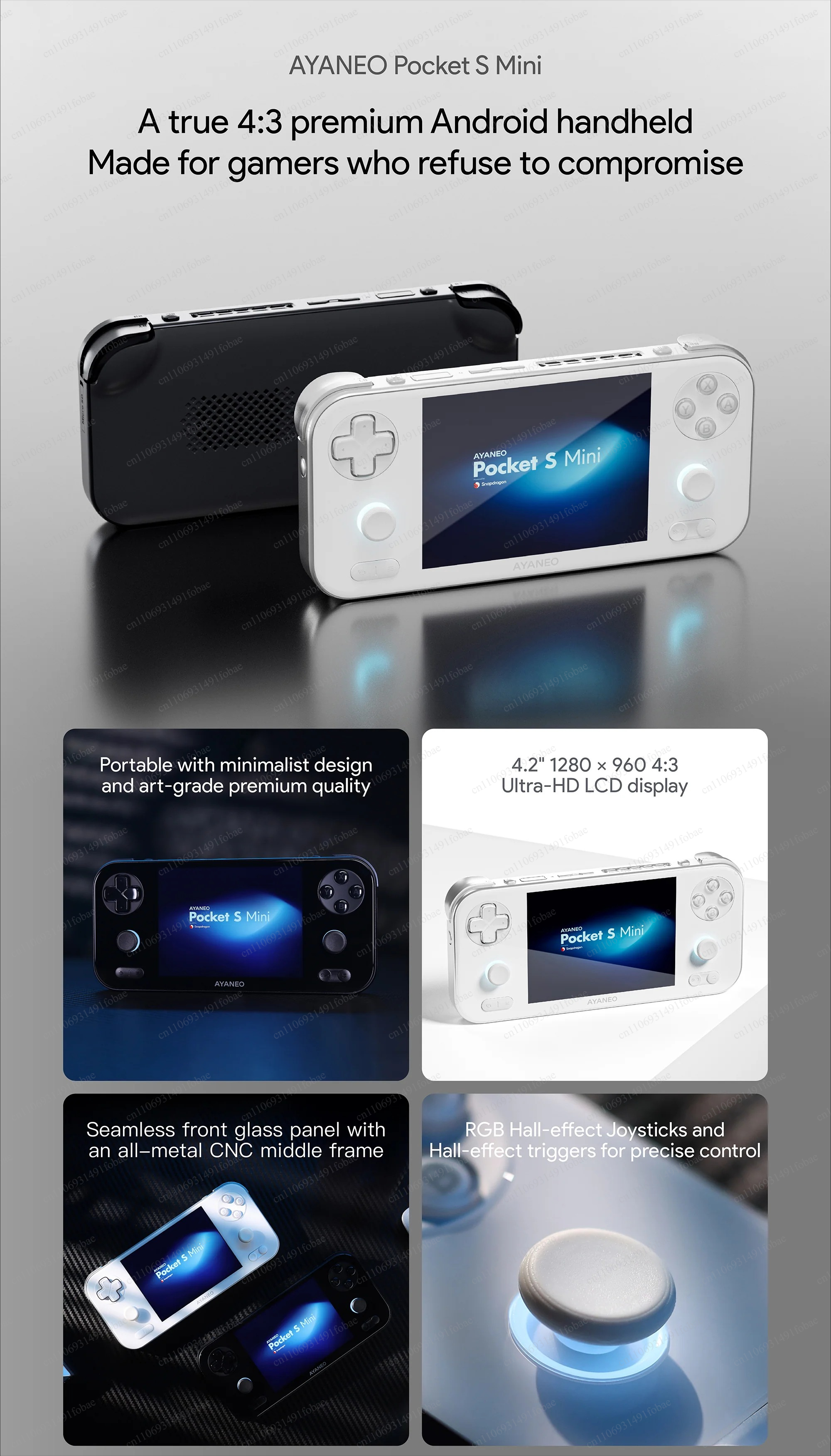 AYANEO Pocket S Mini Retro Han - đánh giá và giá Retro Gaming Consoles