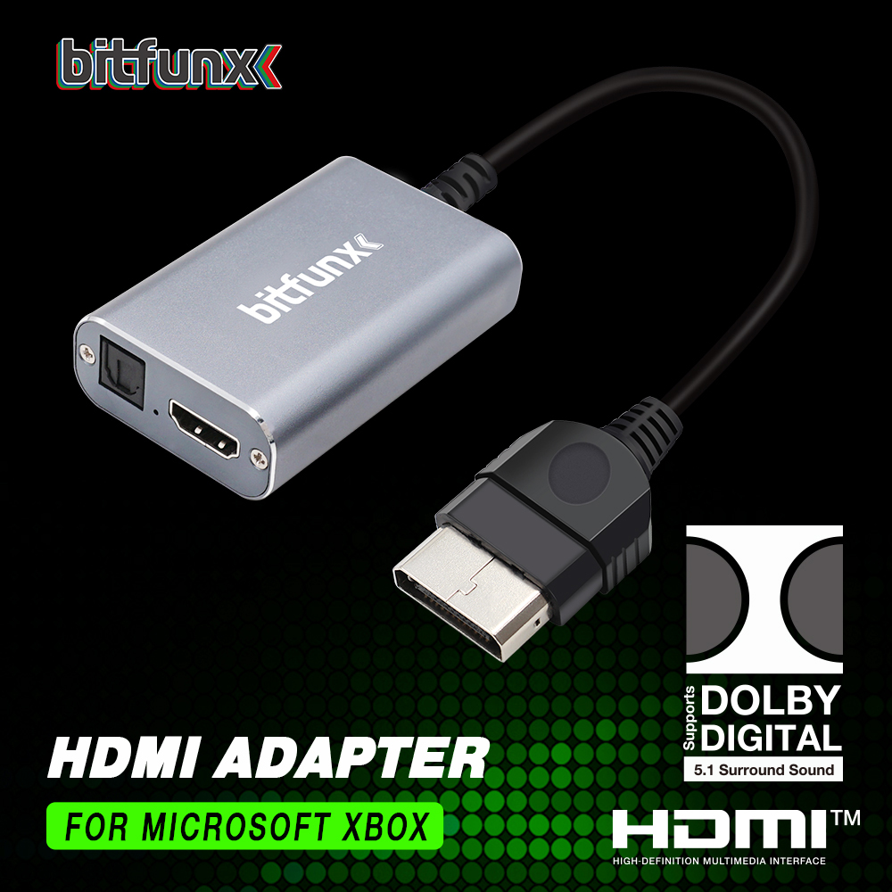Bitfunx HDMI™ Adapter for XBOX - đánh giá và giá Retro Gaming Play Zone