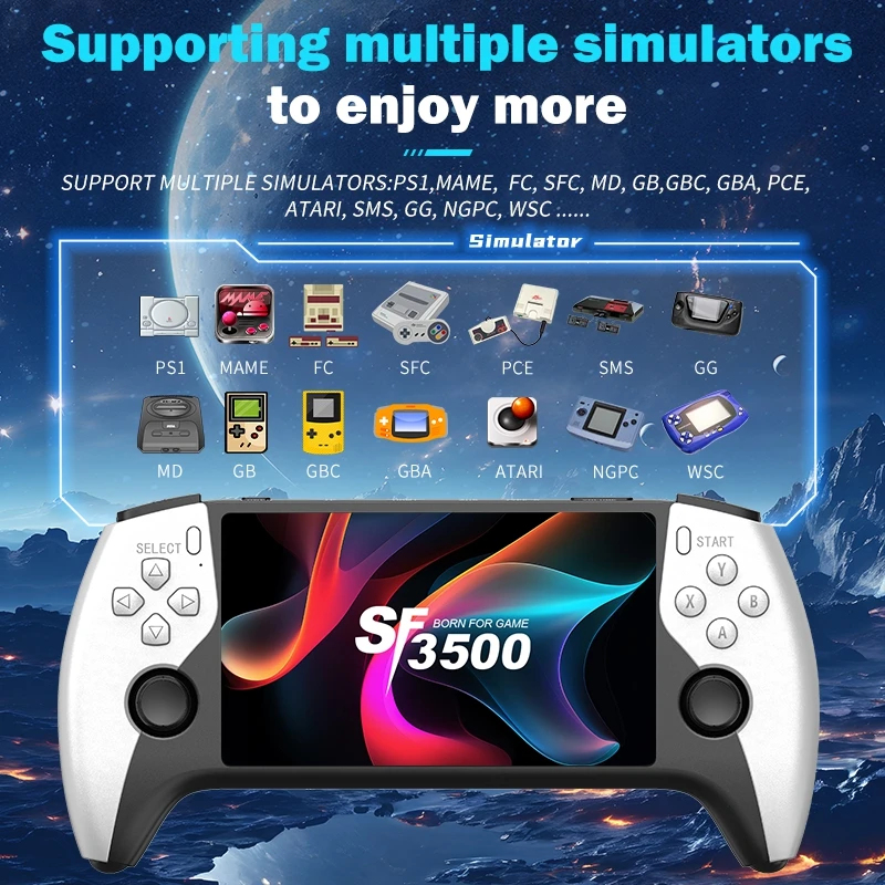 SF3500 Retro Handheld Game Con - đánh giá và giá Retro Gaming Devices