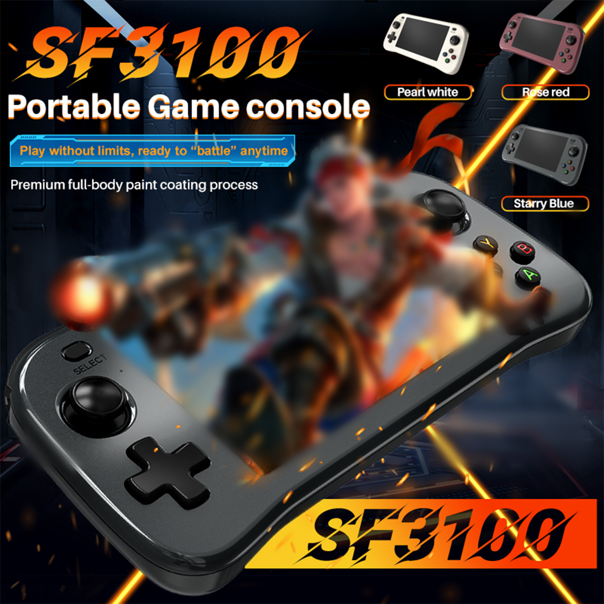 SF3100 Portable Handheld Game  - đánh giá và giá Retro Gaming Devices
