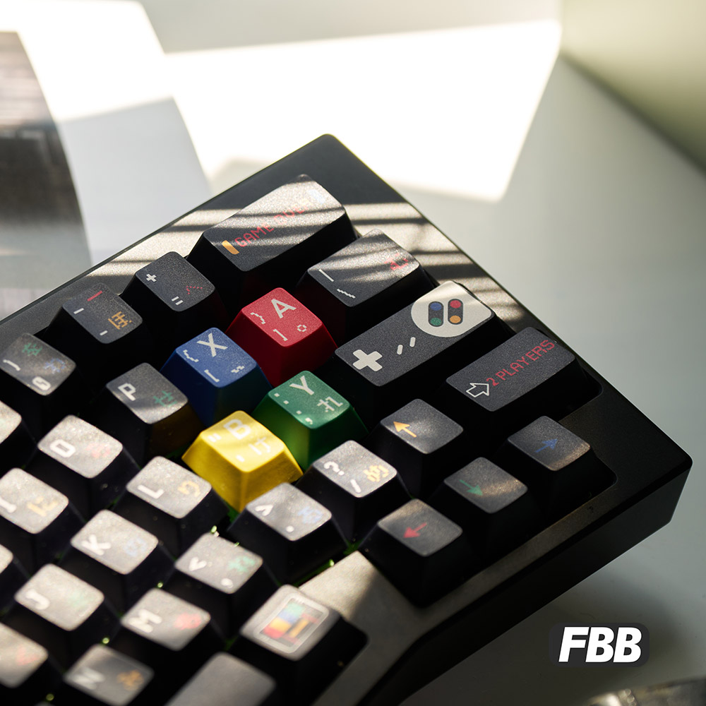 FBB Keycaps SFC 1990 171keys P - đánh giá và giá Retro Gaming Keycaps