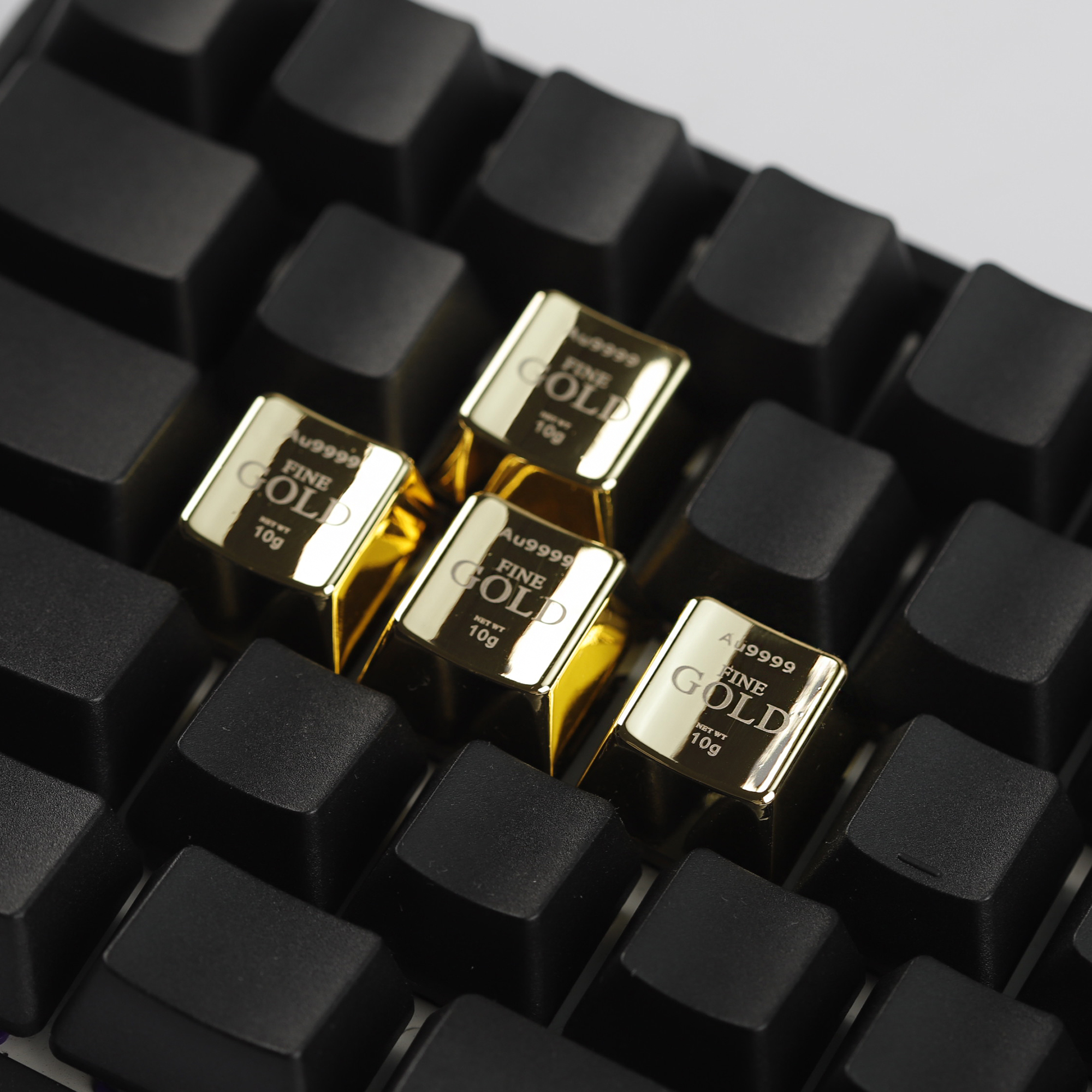 YMDK Gold Zinc Alloy Keycaps P - đánh giá và giá Retro Gaming Keycaps
