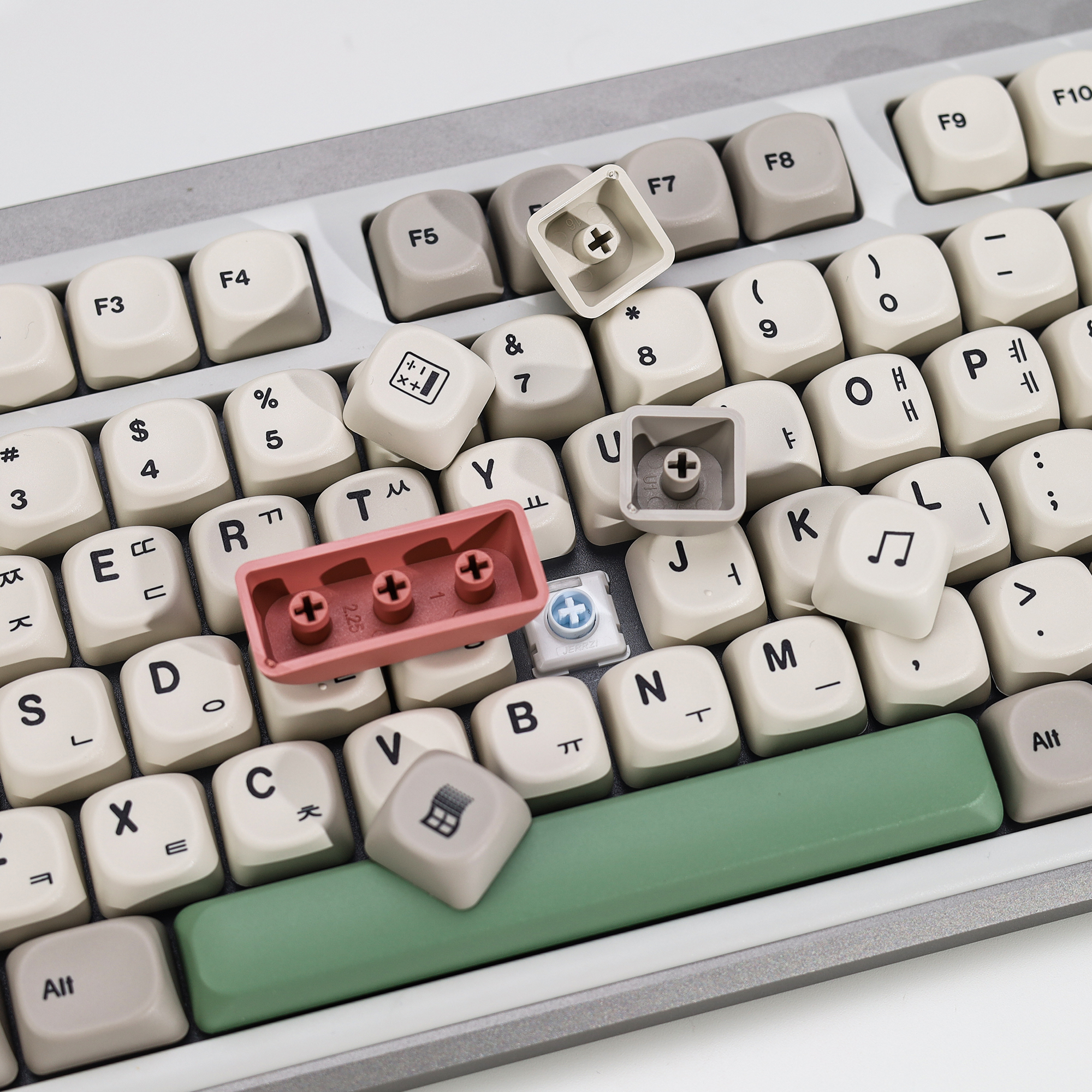 KBDiy Korean Keycaps GMK 9009  - đánh giá và giá Retro Gaming Keycaps