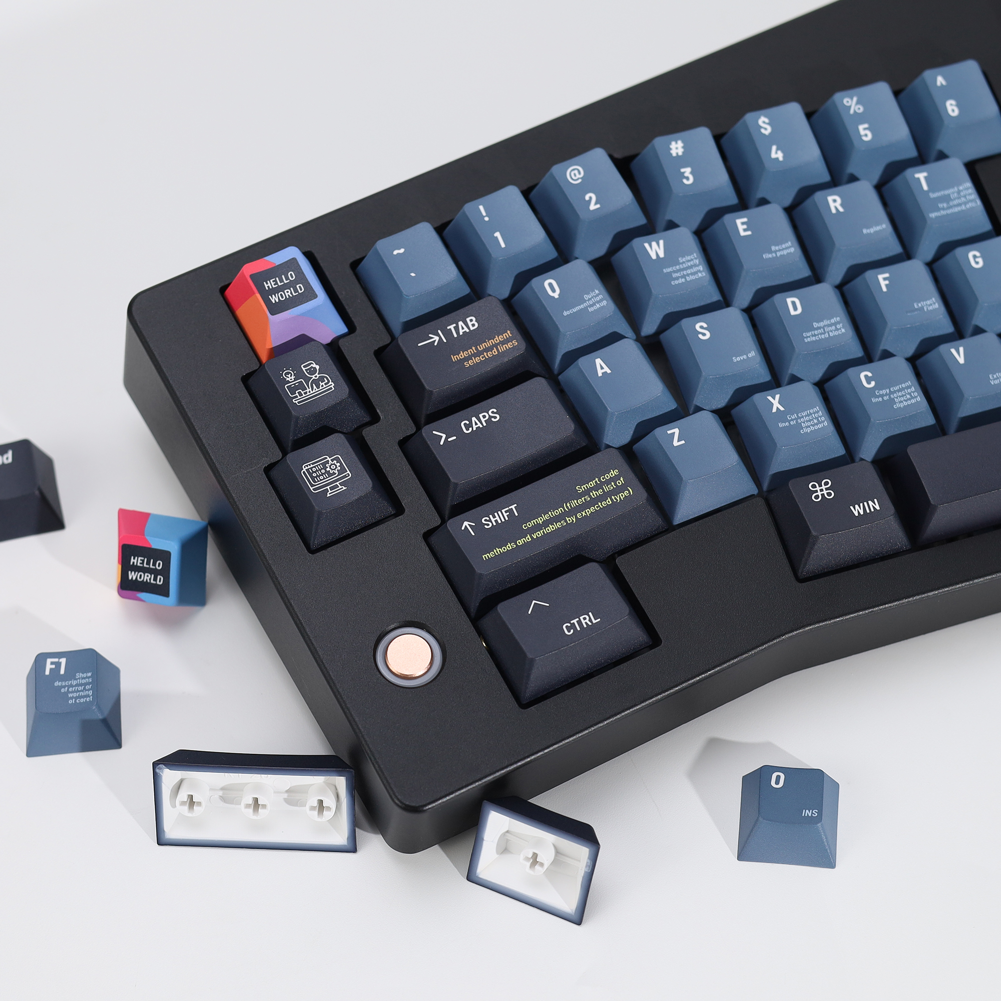 KBDiy Black Programmer Keycap  - đánh giá và giá Retro Gaming Keycaps