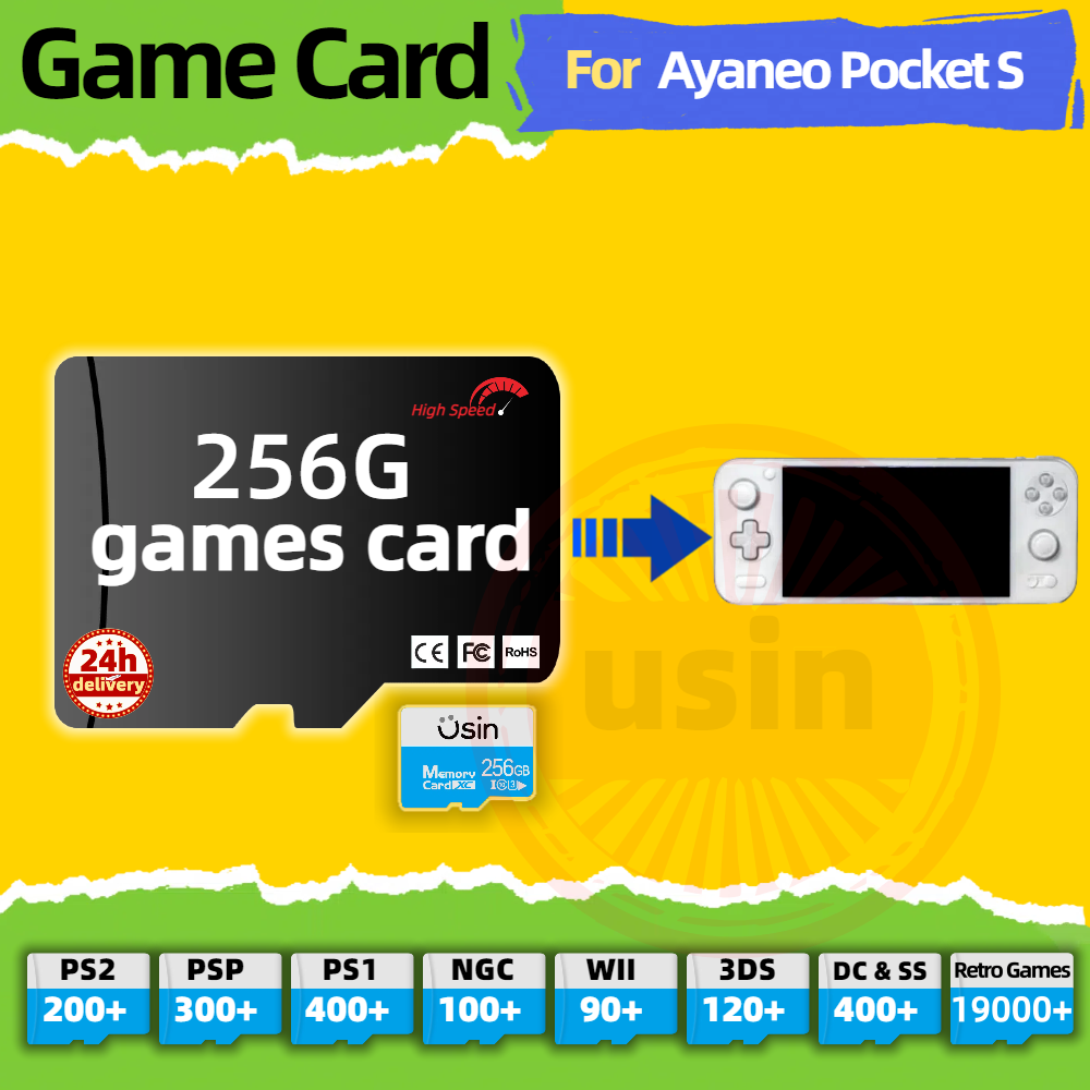 Game Card For Ayaneo Pocket S  - đánh giá và giá Retro Gaming Devices