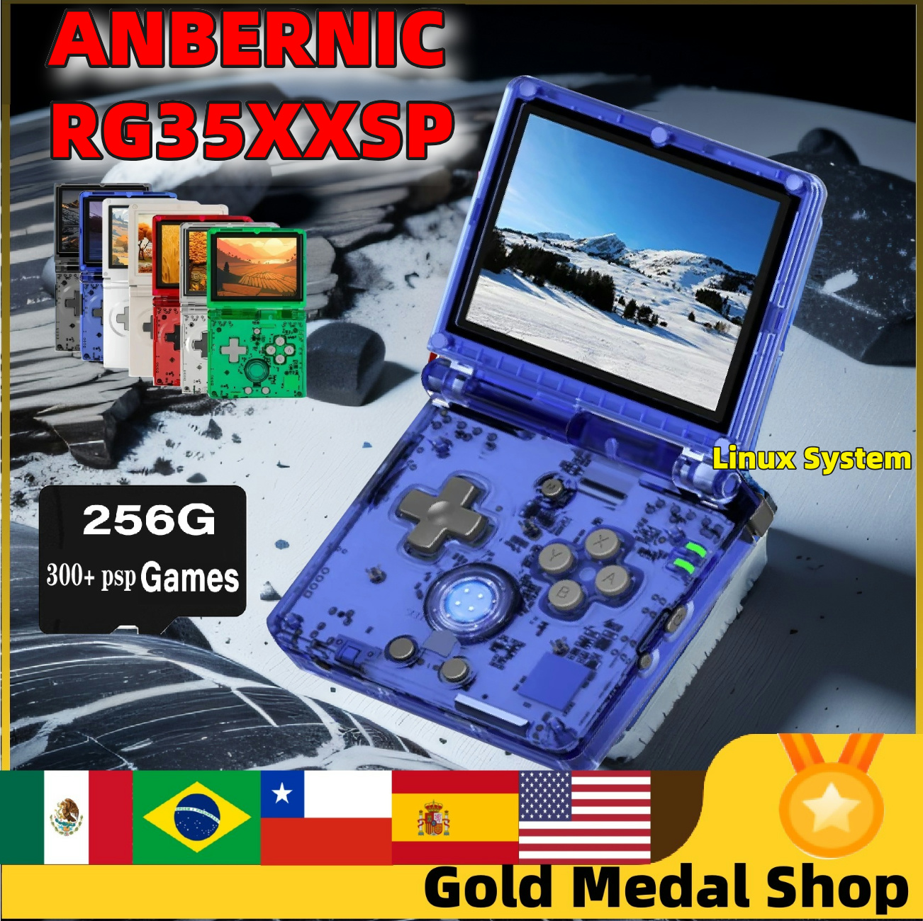 ANBERNIC RG35XXSP Retro Flip H - đánh giá và giá Retro Gaming Devices