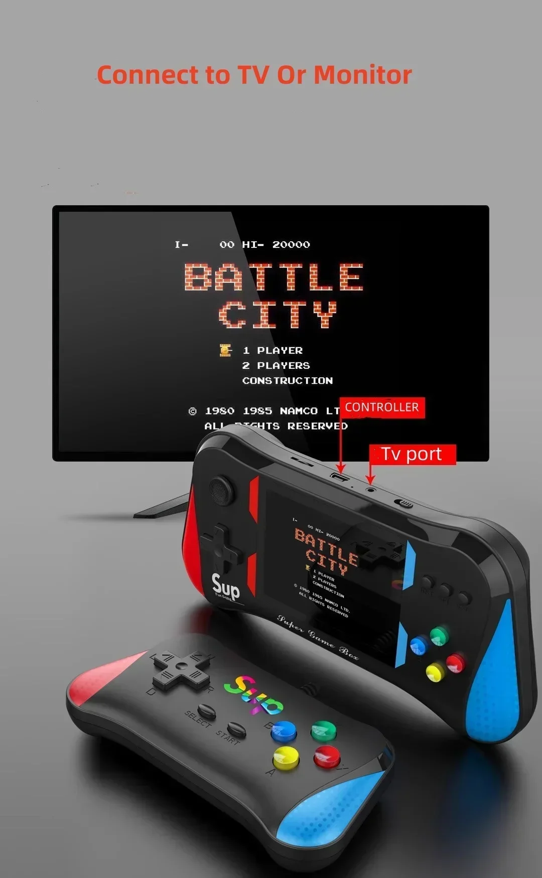Children's Game Console Palm R - đánh giá và giá Retro Gaming Box